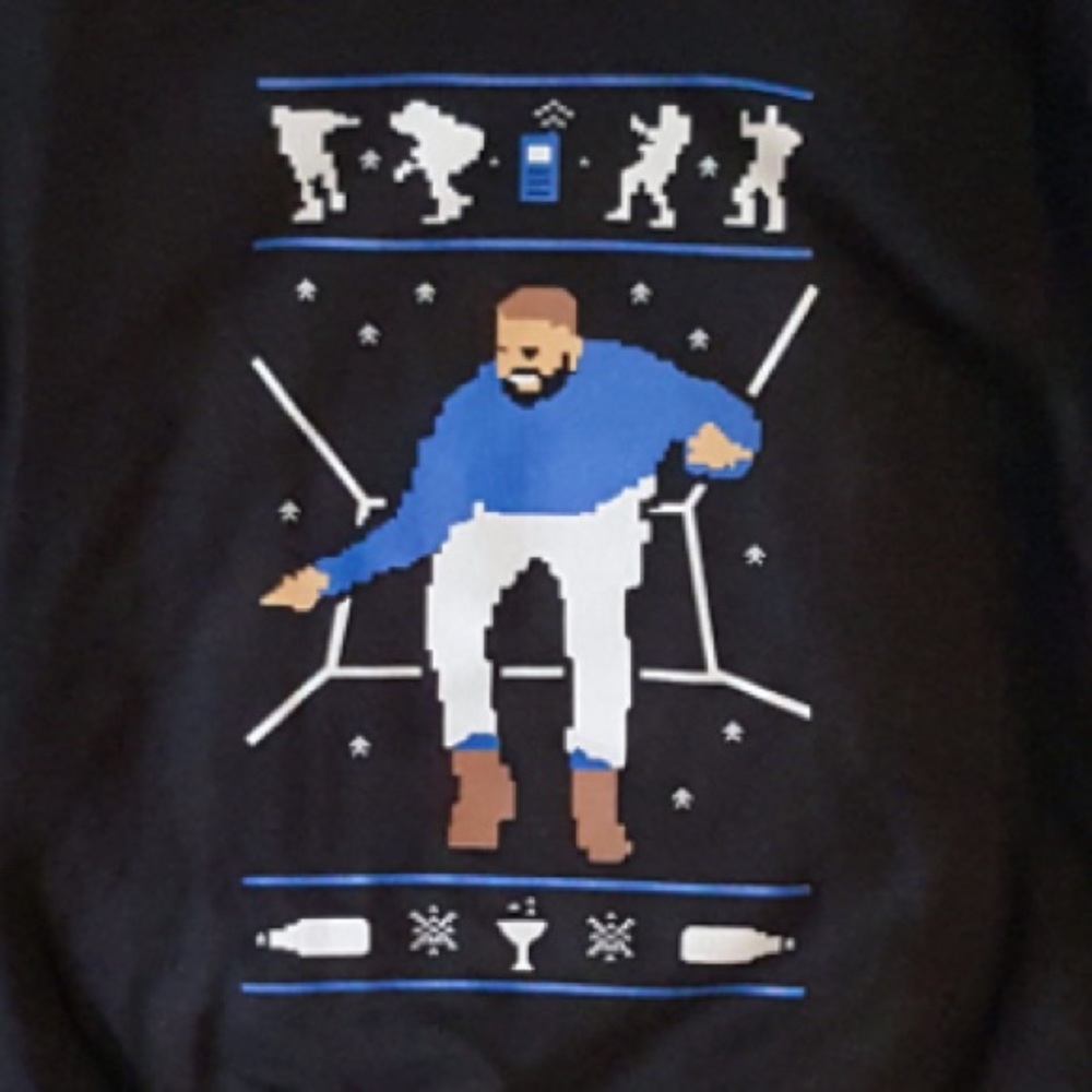 Drake Christmas sweater